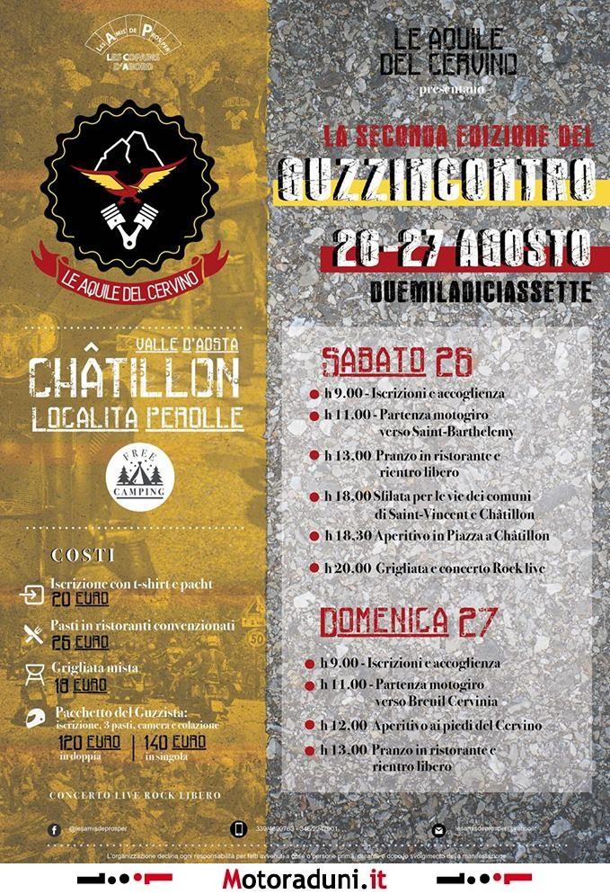 2° GUZZINCONTRO LE AQUILE DEL CERVINO - motoincontro - Châtillon AO dal ...