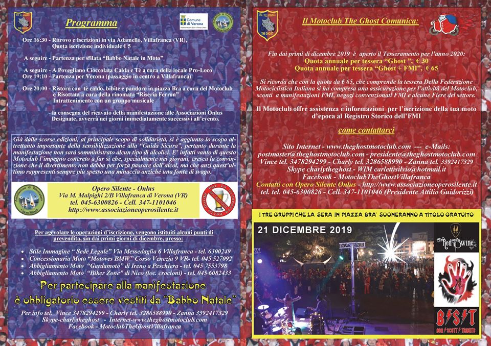 22° BABBO NATALE IN MOTO 2019 motoincontro Villafranca di Verona VR 22° BABBO NATALE IN MOTO 2019 motoincontro Villafranca di Verona VR